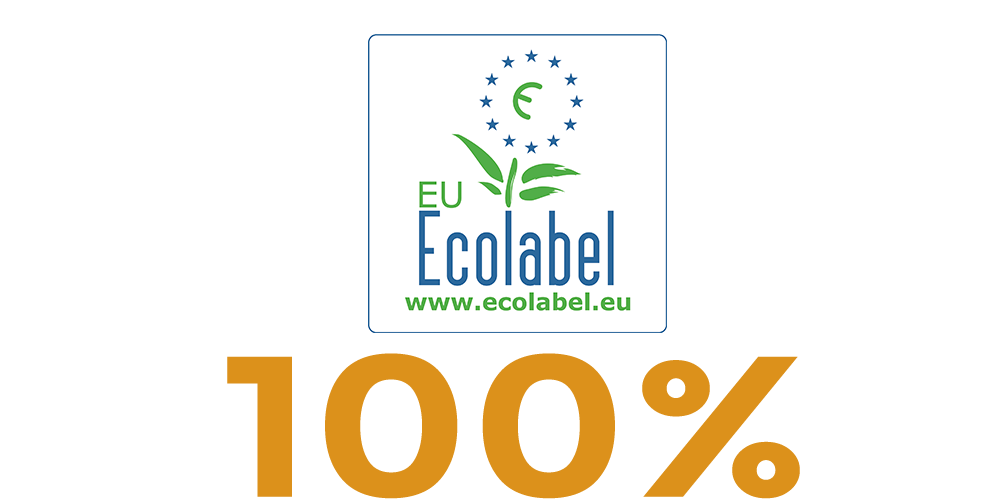 100% Ecolabel